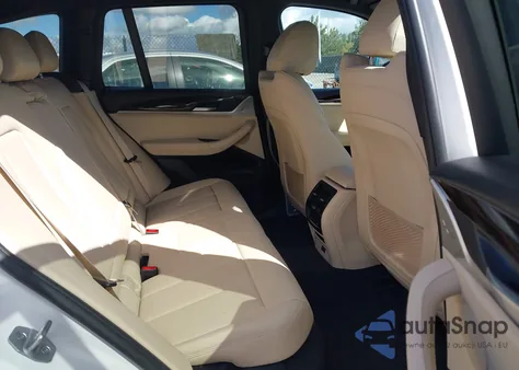 2021 BMW X3 Sdrive30I from USA, damaged, VIN 5UXTY3C02M9H75132